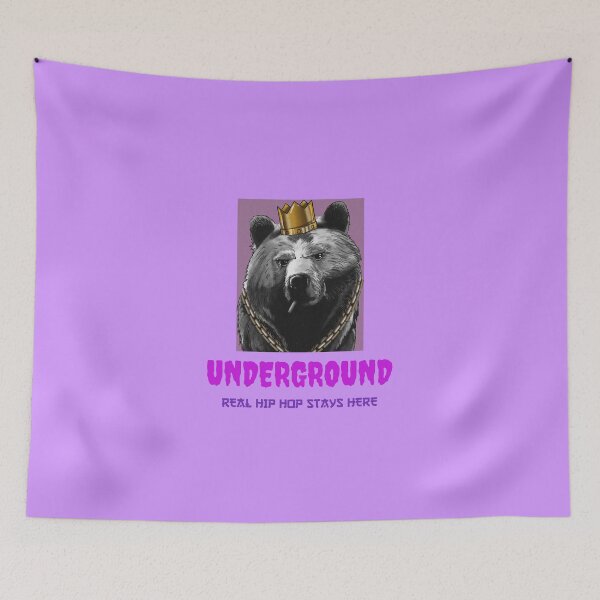 Item preview, Underground Real Hip Hop Stays Here designed and sold by Sai Wanna.