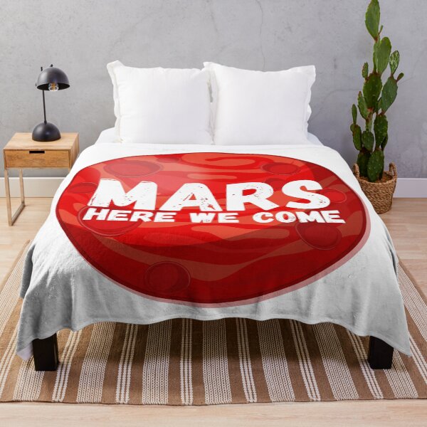 Item preview, Mars, Here We Come! Funny Space Exploration Gift designed and sold by Nathalie Aynié.