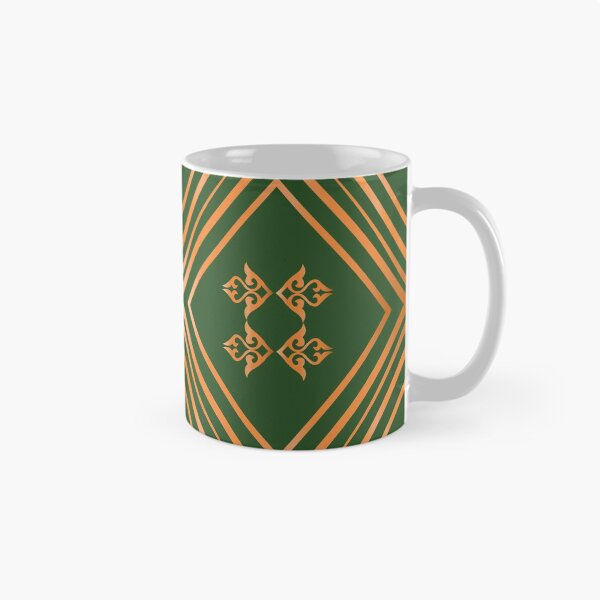 Item preview, decorative vintage illustration pattern designed and sold by ErhanArt.