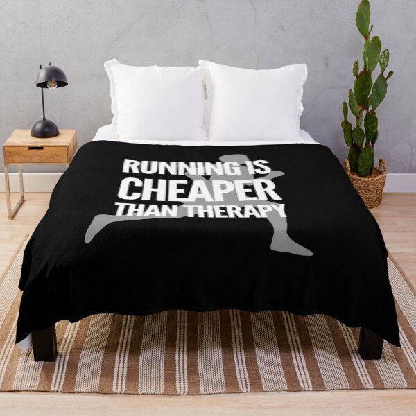 Item preview, Running is cheaper than therapy designed and sold by bekindclothing-.