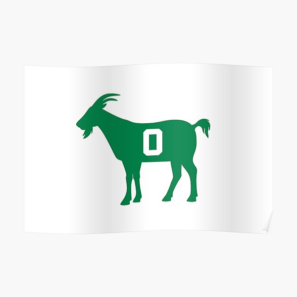 Boston GOAT - 0 -white Poster