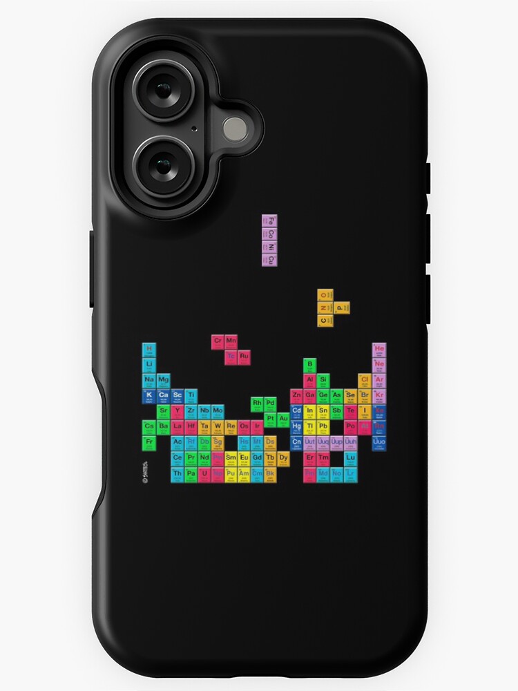 Imagen 1 de 4, Funda de iPhone con la obra Tabla periódica, diseñada y vendida por Sintes.