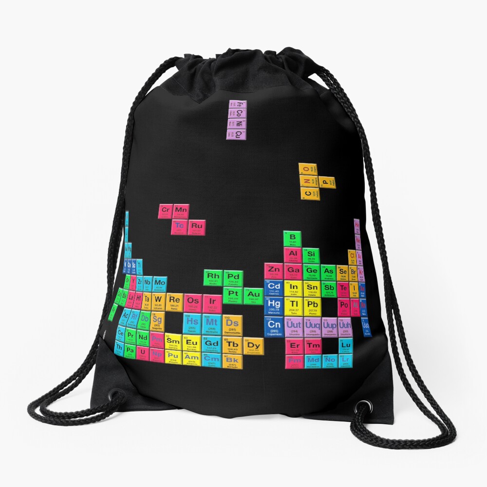 Tabla periódica Mochila saco