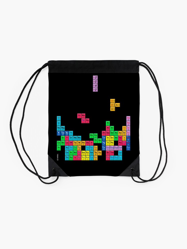 Vista alternativa de Mochila saco Tabla periódica