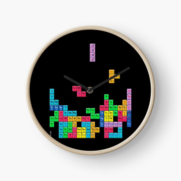 Tabla periódica Reloj