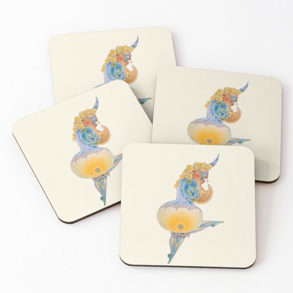 Item preview, Dancing Spring Unicorn designed and sold by AnnetteArt.