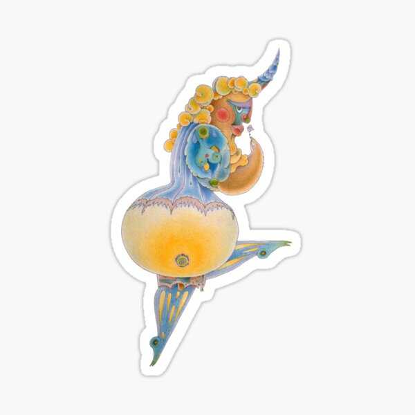 Item preview, Dancing Spring Unicorn designed and sold by AnnetteArt.