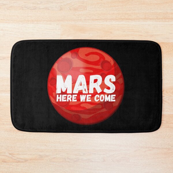 Item preview, Mars, Here We Come! Funny Space Exploration Gift designed and sold by Nathalie Aynié.