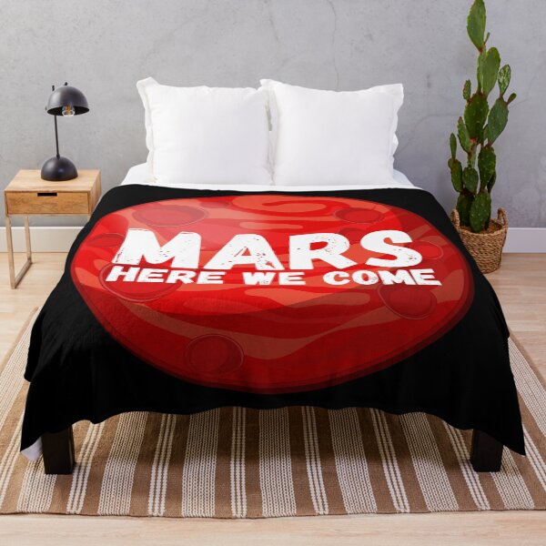 Item preview, Mars, Here We Come! Funny Space Exploration Gift designed and sold by Nathalie Aynié.
