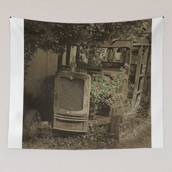 Item preview, A VERY OLD CAR  Steve Yellowbear Fine Art c 2021 designed and sold by SteveYellowbear.