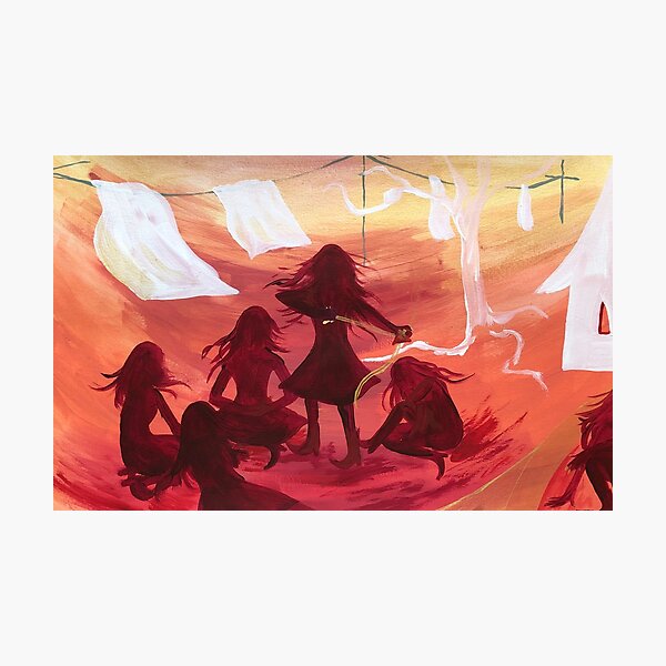 Folk Ghosts Photographic Print