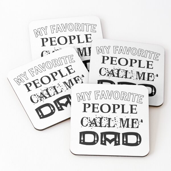 Item preview, My Favorite People Call Me DaD designed and sold by Magic-Offers.