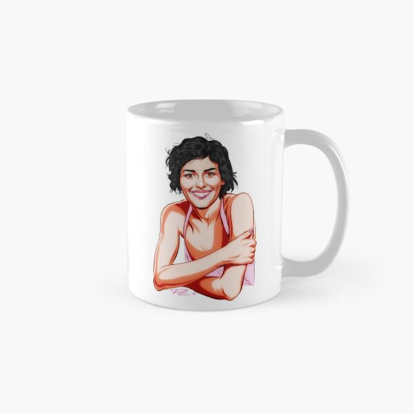 Item preview, Audrey Tautou - An illustration by Paul Cemmick designed and sold by TIGERDAVER.