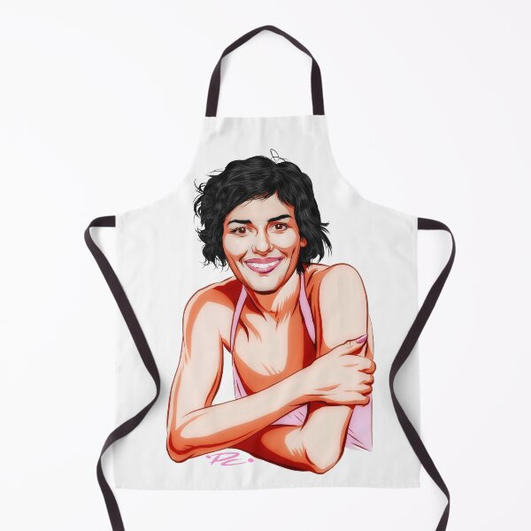 Item preview, Audrey Tautou - An illustration by Paul Cemmick designed and sold by TIGERDAVER.