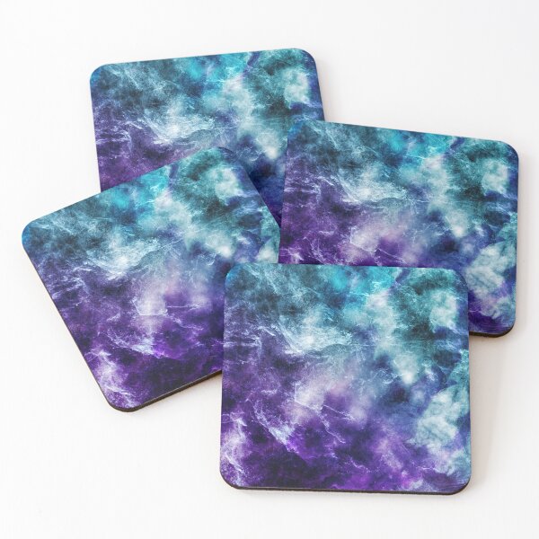 Item preview, Purple Teal Galaxy Nebula Marble Dream #1  designed and sold by Anita's & Bella's Art.