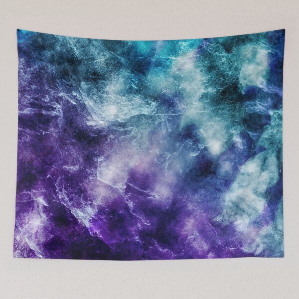 Item preview, Purple Teal Galaxy Nebula Marble Dream #1  designed and sold by Anita's & Bella's Art.