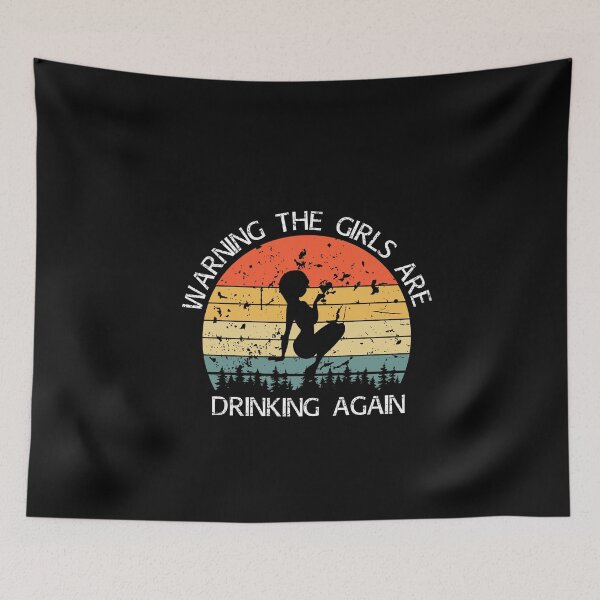Item preview, Warning The Girls Are Drinking Again , Drinking Buddies, Bestie Gift, Friends , Drinker Gift, Girls Drinking, Day Drinking Funny Gift Ideas designed and sold by biigshow.