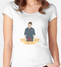 Team Jess Mariano Tailliertes Rundhals-Shirt
