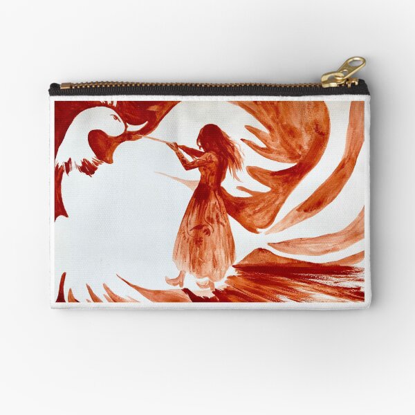 Eat Crow Zipper Pouch