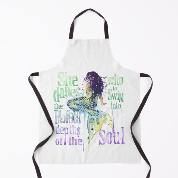 Item preview, Sirena: Profundidades profundas designed and sold by SamNagelArt.