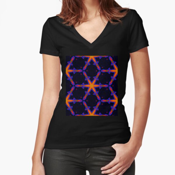 Fitted V-Neck T-Shirt