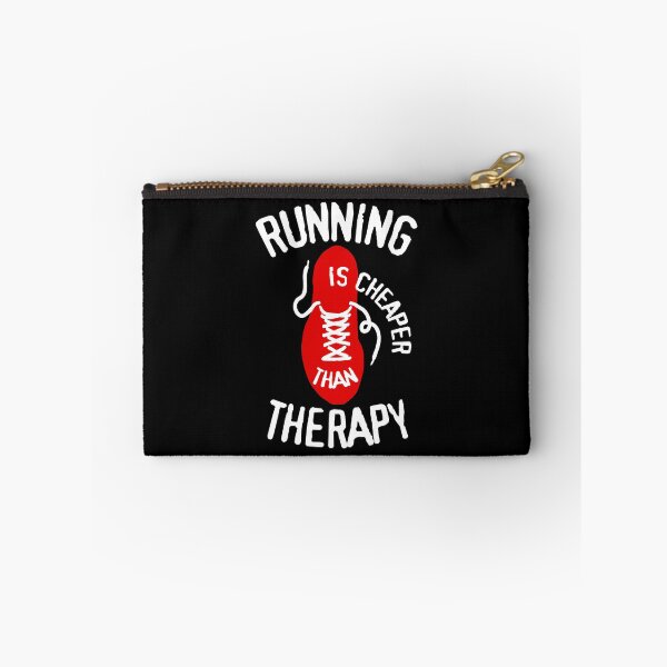 Item preview, Running Is Cheaper Than Therapy Runner Squad Shoe Trainer designed and sold by GrandeDuc.