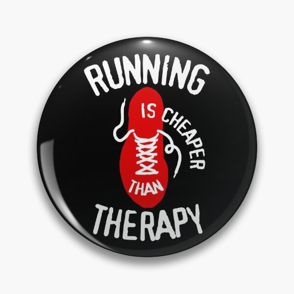 Item preview, Running Is Cheaper Than Therapy Runner Squad Shoe Trainer designed and sold by GrandeDuc.
