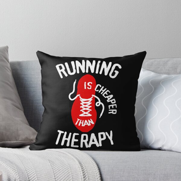 Item preview, Running Is Cheaper Than Therapy Runner Squad Shoe Trainer designed and sold by GrandeDuc.