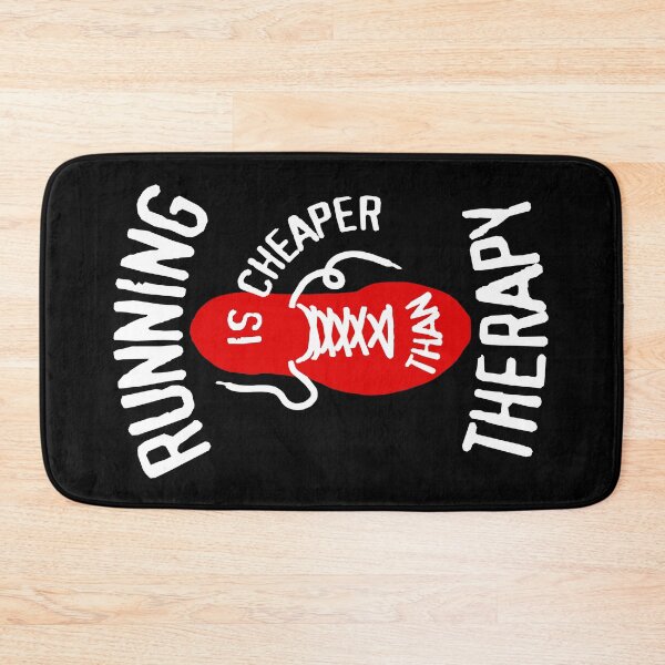 Item preview, Running Is Cheaper Than Therapy Runner Squad Shoe Trainer designed and sold by GrandeDuc.