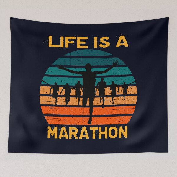 Item preview, Life is a marathon designed and sold by SidTastic .