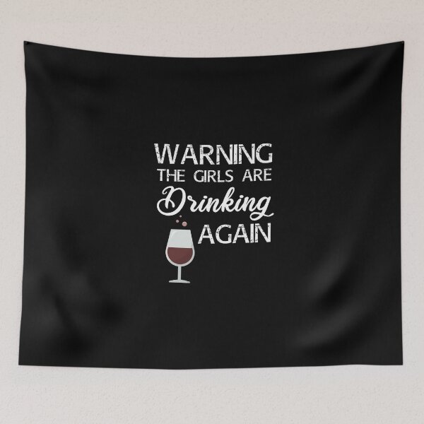 Item preview, Warning The Girls Are Drinking Again , Drinking Buddies, Bestie Gift, Friends , Drinker Gift, Girls Drinking, Day Drinking Funny Gift Ideas designed and sold by biigshow.