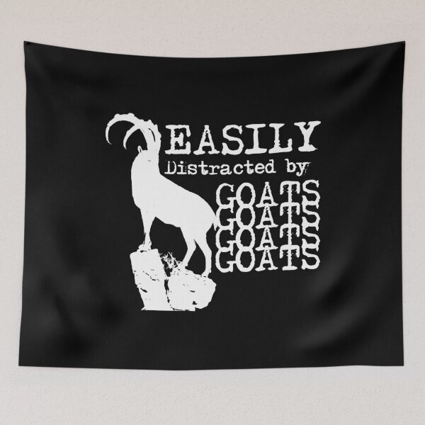 Item preview, Easily Distracted by Goats Vintage  designed and sold by Mixture-DESIGN.