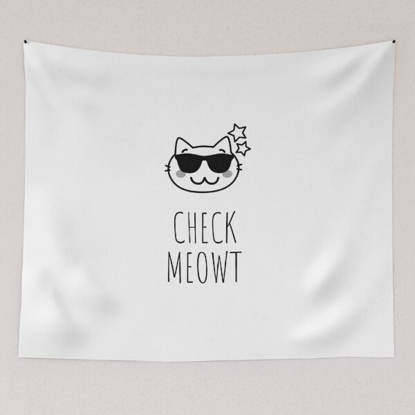 Item preview, Check Meowt designed and sold by Dope Trends ☑️.