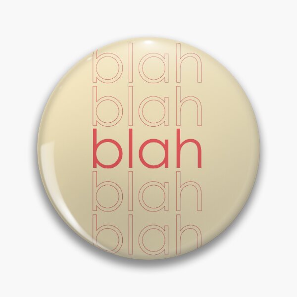 Item preview, Blah Repeating Text designed and sold by Diana377.