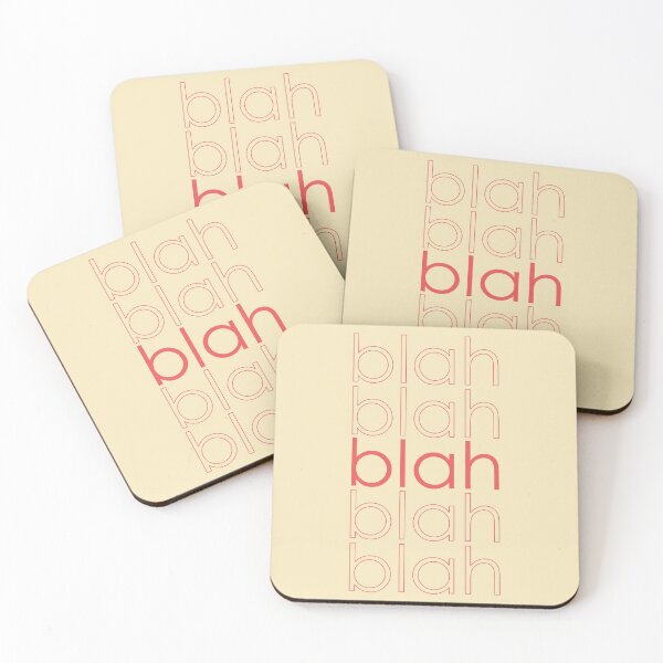 Item preview, Blah Repeating Text designed and sold by Diana377.