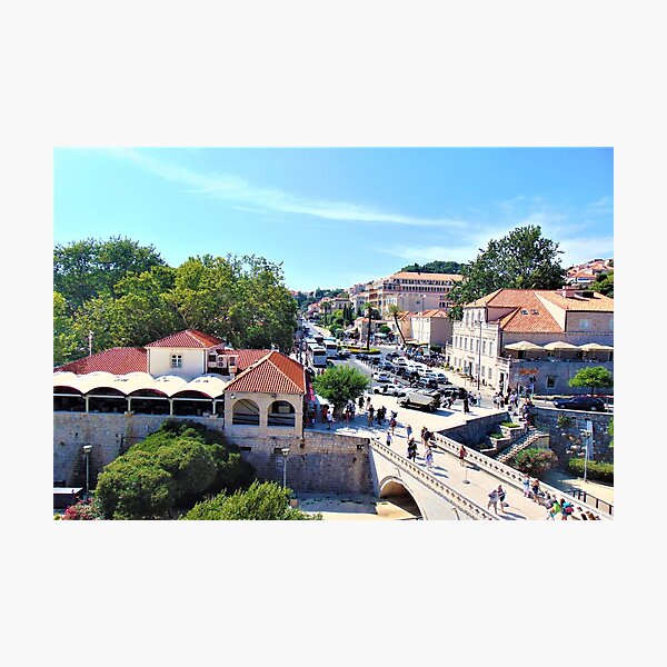 Item preview, View of Entrance to Old City Dubrovnik Croatia designed and sold by flyingracoon.