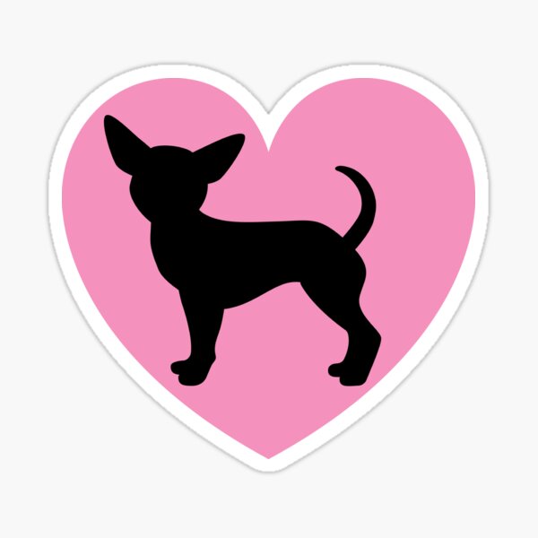 Item preview, chihuahua art heart chihuahua dog lover valentines day designed and sold by alaechamlal.