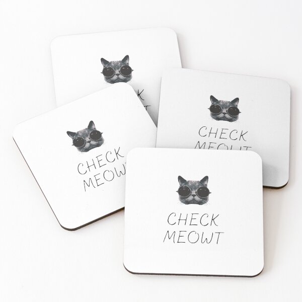 Item preview, Check Meowt designed and sold by Dope Trends ☑️.