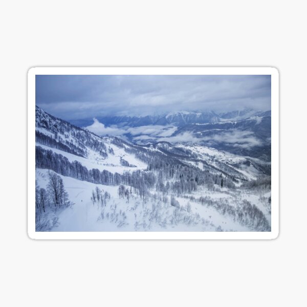 Item preview, Snowy Mountains designed and sold by Dawn van Doorn.