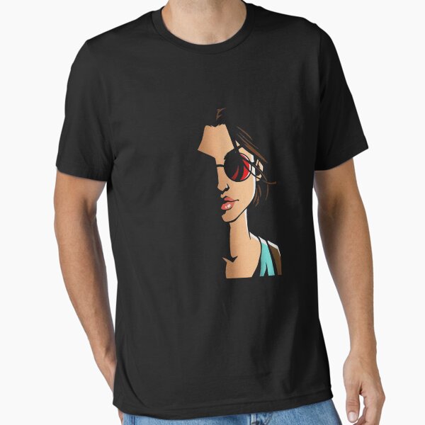 Vista previa del artículo con la obra «Diseño de media cara de Lara Croft * ALTA CALIDAD *», diseñado y vendido por Alex3214.