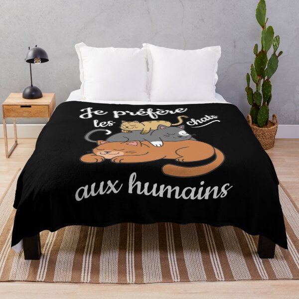 Aperçu de l'œuvre citations drôles chat cadeau chaton humour créée et vendue par Catcrea.