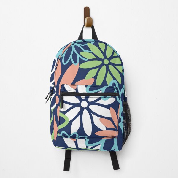 Item preview, Beatnik Floral In Navy designed and sold by House of Haha.
