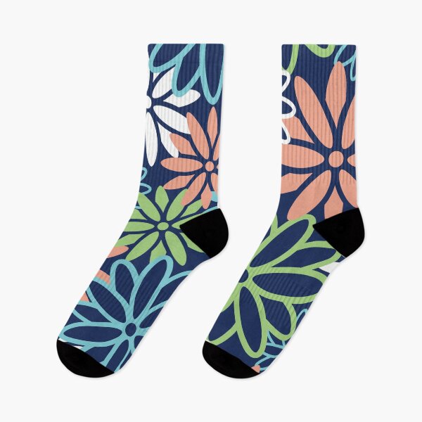 Item preview, Beatnik Floral In Navy designed and sold by House of Haha.