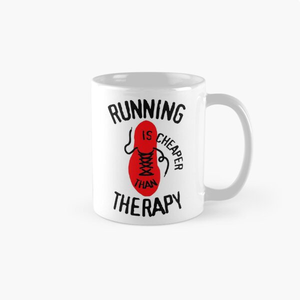 Item preview, Running Is Cheaper Than Therapy Runner Squad Shoe Trainer designed and sold by GrandeDuc.