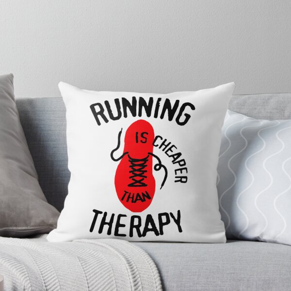 Item preview, Running Is Cheaper Than Therapy Runner Squad Shoe Trainer designed and sold by GrandeDuc.