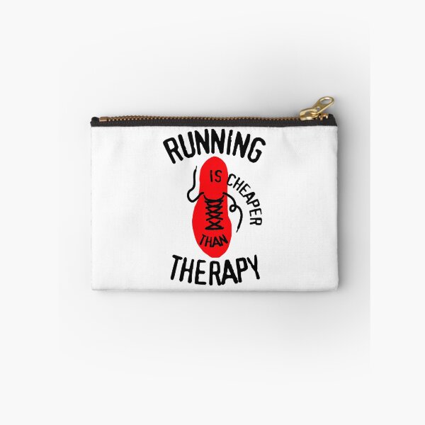 Item preview, Running Is Cheaper Than Therapy Runner Squad Shoe Trainer designed and sold by GrandeDuc.