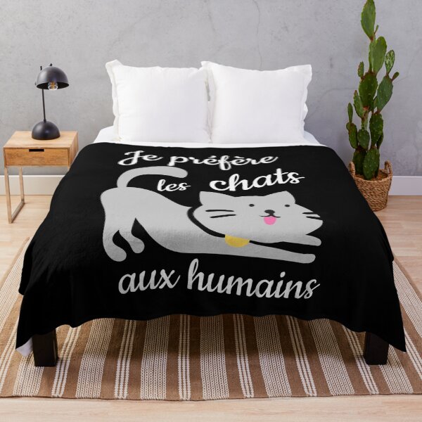 Aperçu de l'œuvre phrase drôle chat créée et vendue par Catcrea.