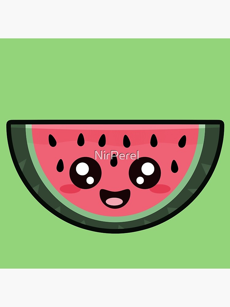 Cute Watermelon Fruit Cartoon Face Trending Car Sticker Decal | eBay