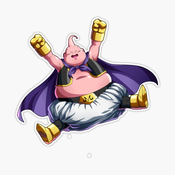 Majin Buu Sticker for Sale by KingKorn