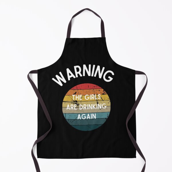 Item preview, Warning The Girls are Drinking Again Funny Graphic Women Essential T-Shirt designed and sold by lhousshop.